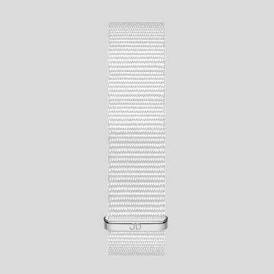 Bracelet Nato Blanc 20mm